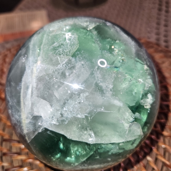 3 Rainbow Fluorite Piece Bundle - Picture 5 of 5